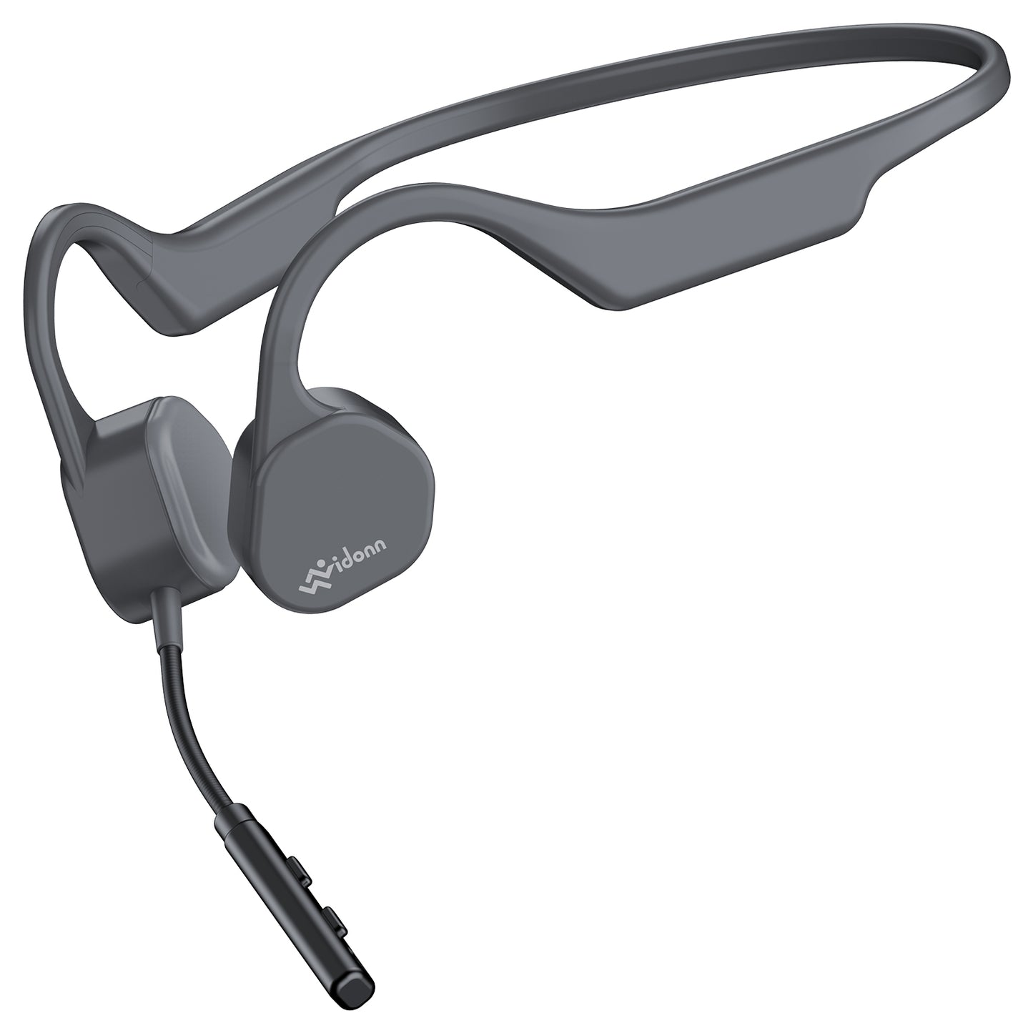 Vidonn Bone Conduction Headphones with Microphone Bluetooth Commercial Use (S/M)