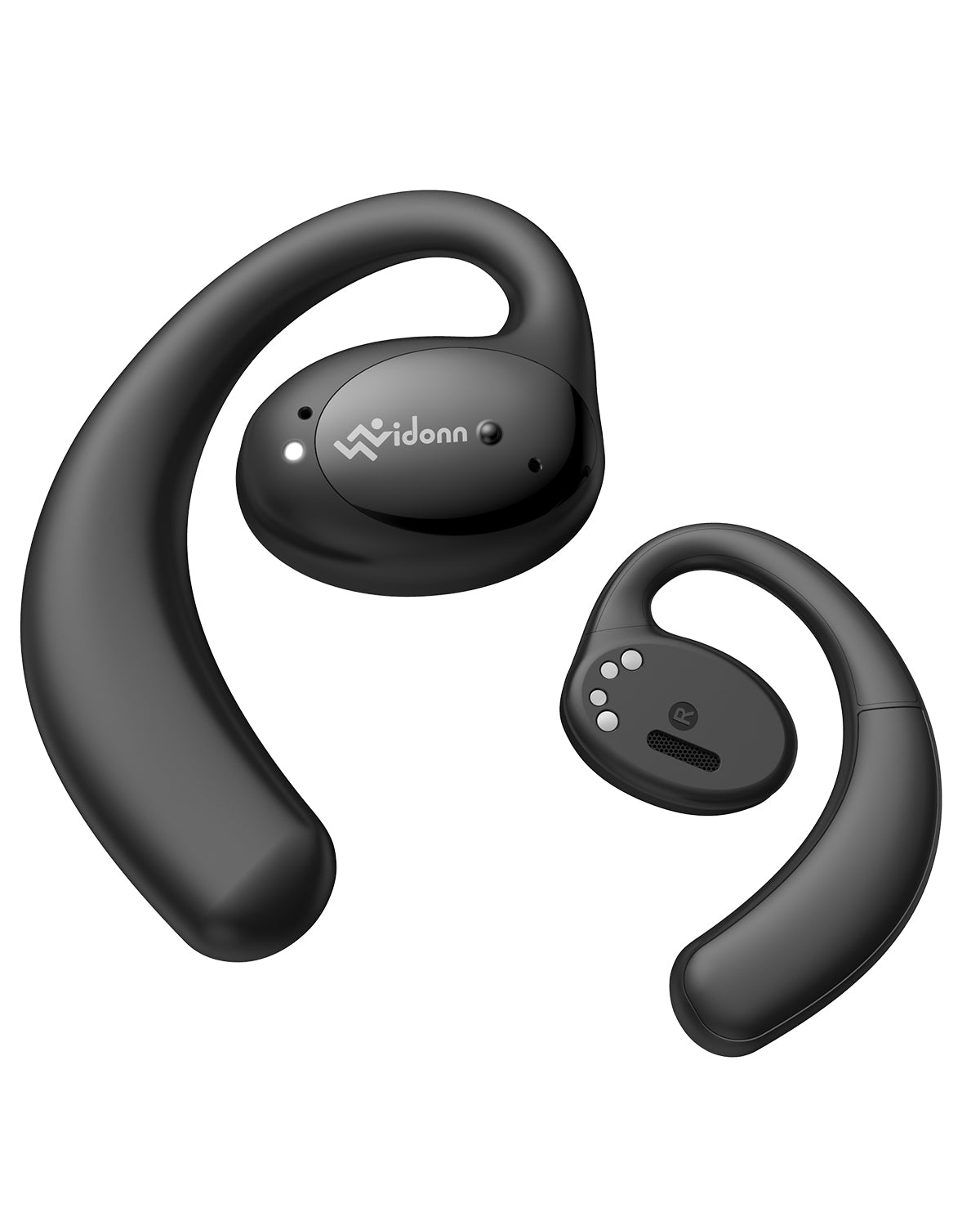 Vidonn T2 Open-Ear True Wireless Headphones Color Black